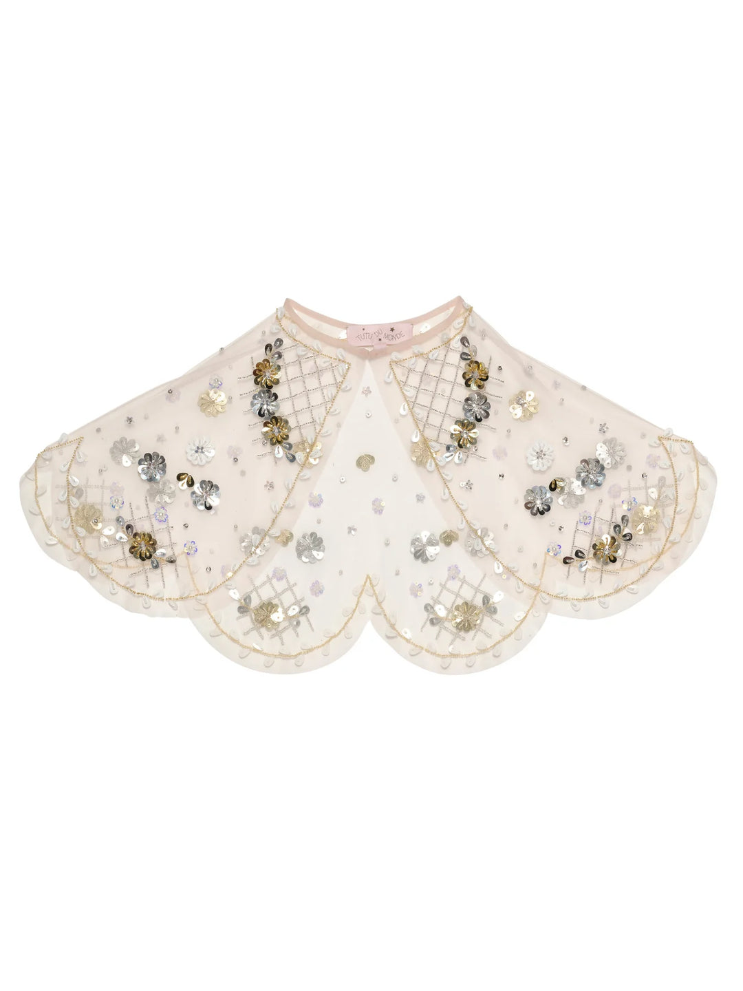 Tutu Du Monde FLORAL REVERIE Golden Daisies Cape - Pink Cloud