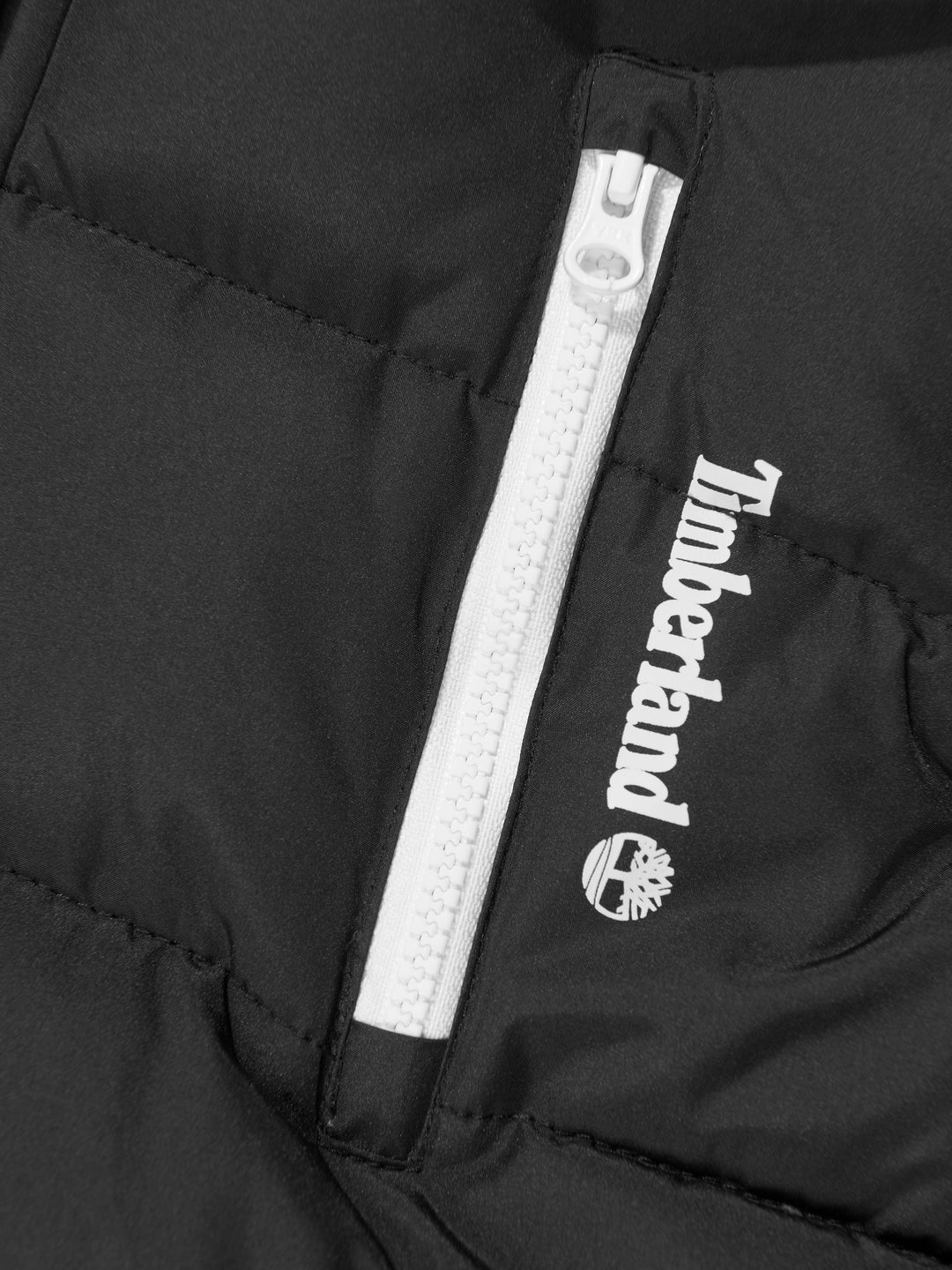 Timberland Kids Boys Long Puffer Jacket in Black