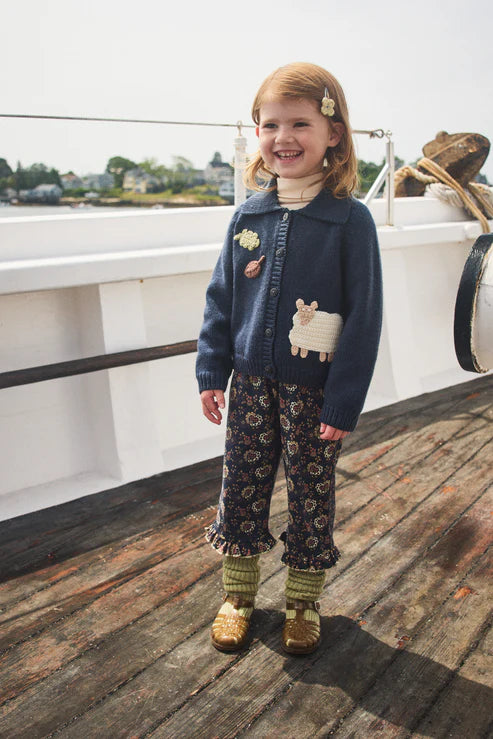 Misha & Puff Kids Ruffle Pedal Pusher - 8Y