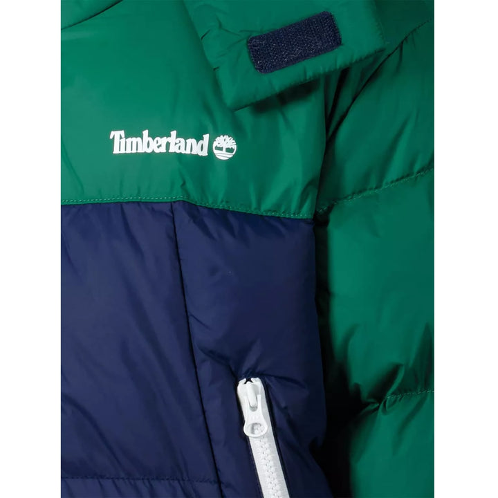 Timberland Kids Boys Two-tone Puffer Winter Jacket