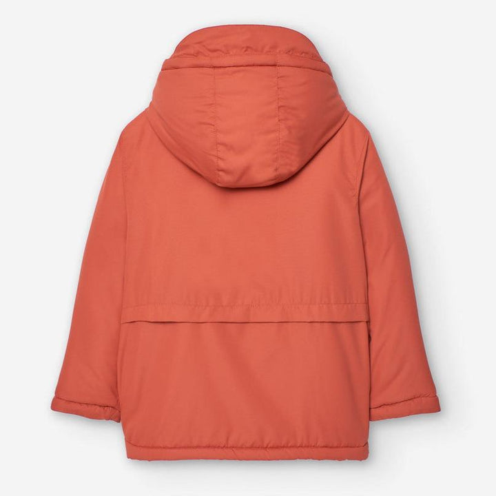 Losan Kids Coat w/ Hood - Orange - 5Y