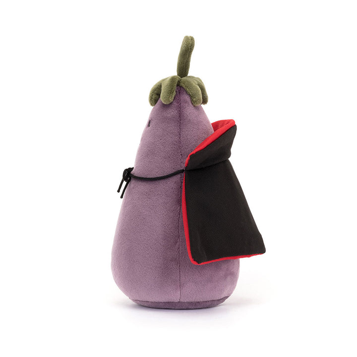 Jellycat Vivacious Eggplant Vampire 6.3in x 3.5in x 3.5in