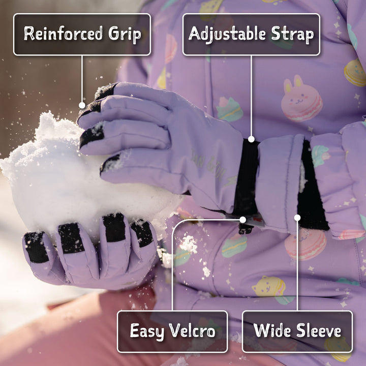 >Jan & Jul Kids Waterproof Snow Gloves - Winter Sun