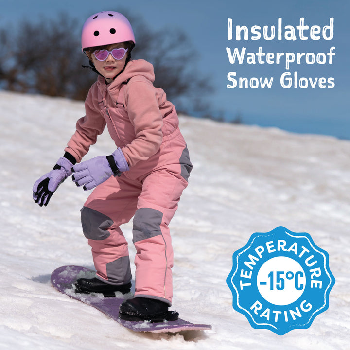 >Jan & Jul Kids Waterproof Snow Gloves - Winter Sun