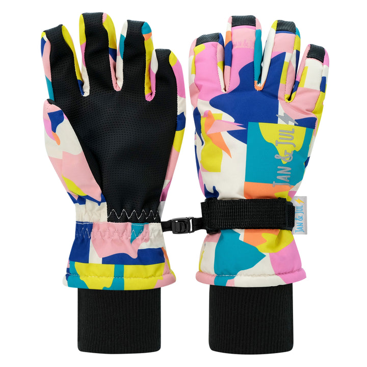 >Jan & Jul Kids Waterproof Snow Gloves - Winter Sun