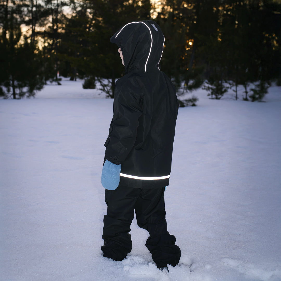 >Jan & Jul Kids Cozy-Dry Waterproof Rain Jacket - Wolf and Bear