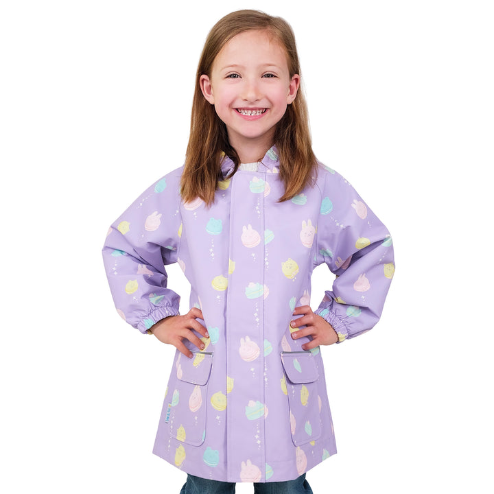 >Jan & Jul Kids Shell/Puddle-Dry Waterproof Jacket - Macarons