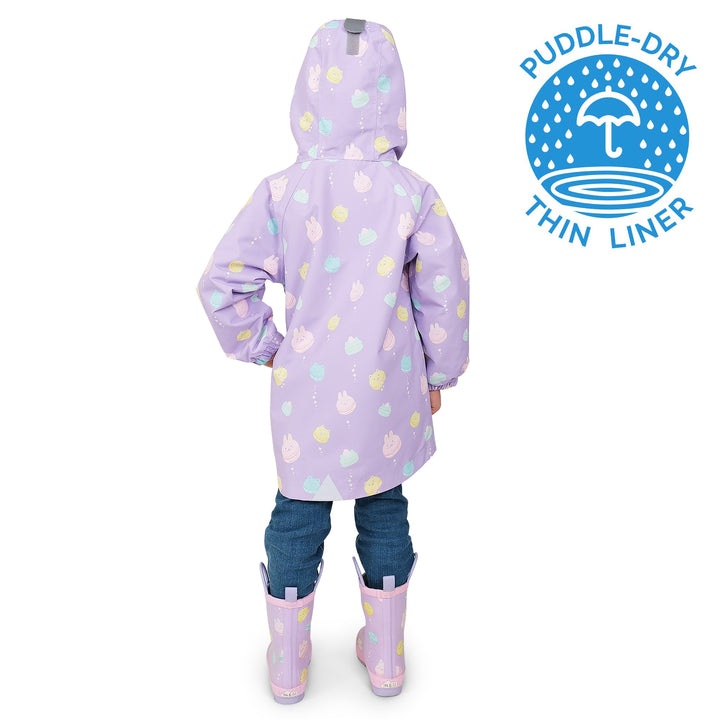 >Jan & Jul Kids Shell/Puddle-Dry Waterproof Jacket - Macarons