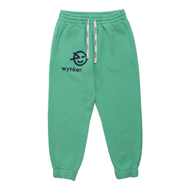 Wynken Kids Track Pant in Kit Green