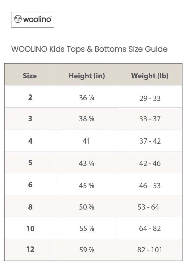 >Woolino Kids Merino Wool Base Layer Long Sleeve Top + Leggings Set - Blush Pink