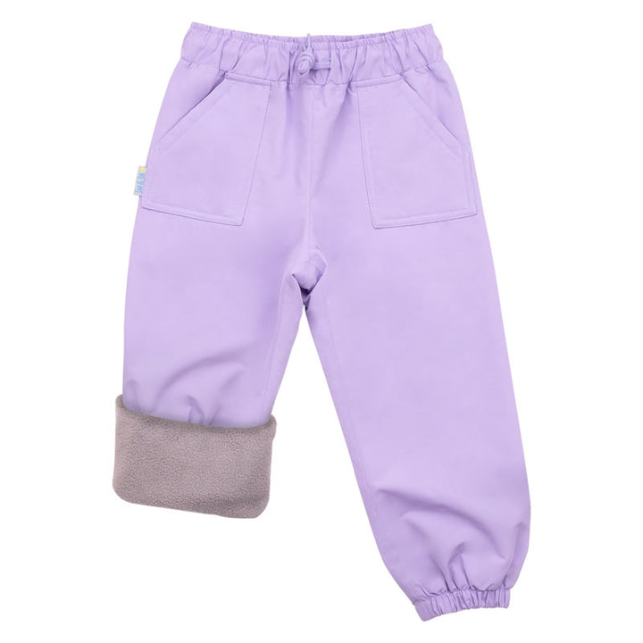 >Jan & Jul Kids Cozy-Dry Rain & Snow Pants - Lavender