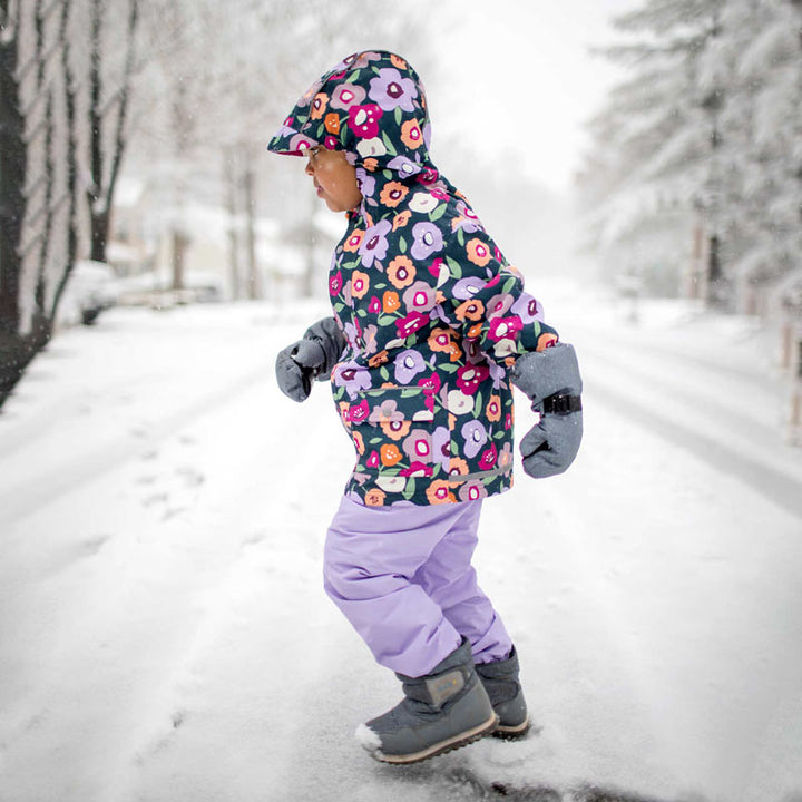 >Jan & Jul Kids Cozy-Dry Rain & Snow Pants - Lavender