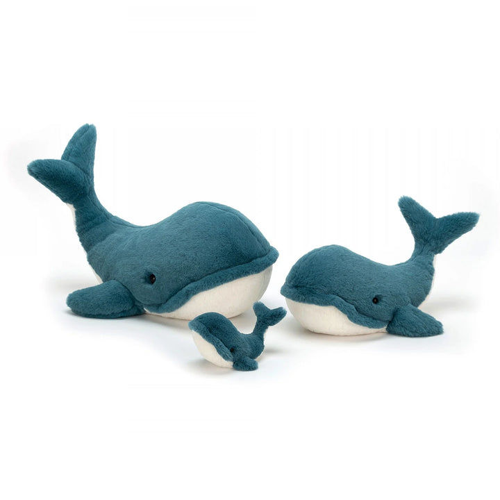 Jellycat Wally Whale [multi-size]