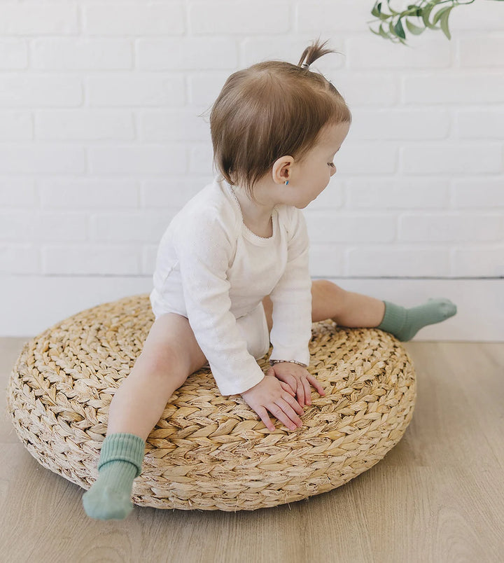 >Woolino Baby and Toddler Wool Socks - Pine