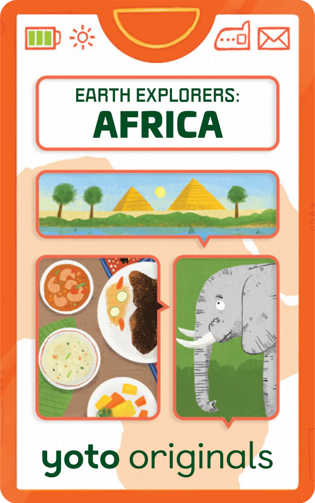 Yoto Card - Earth Explorers