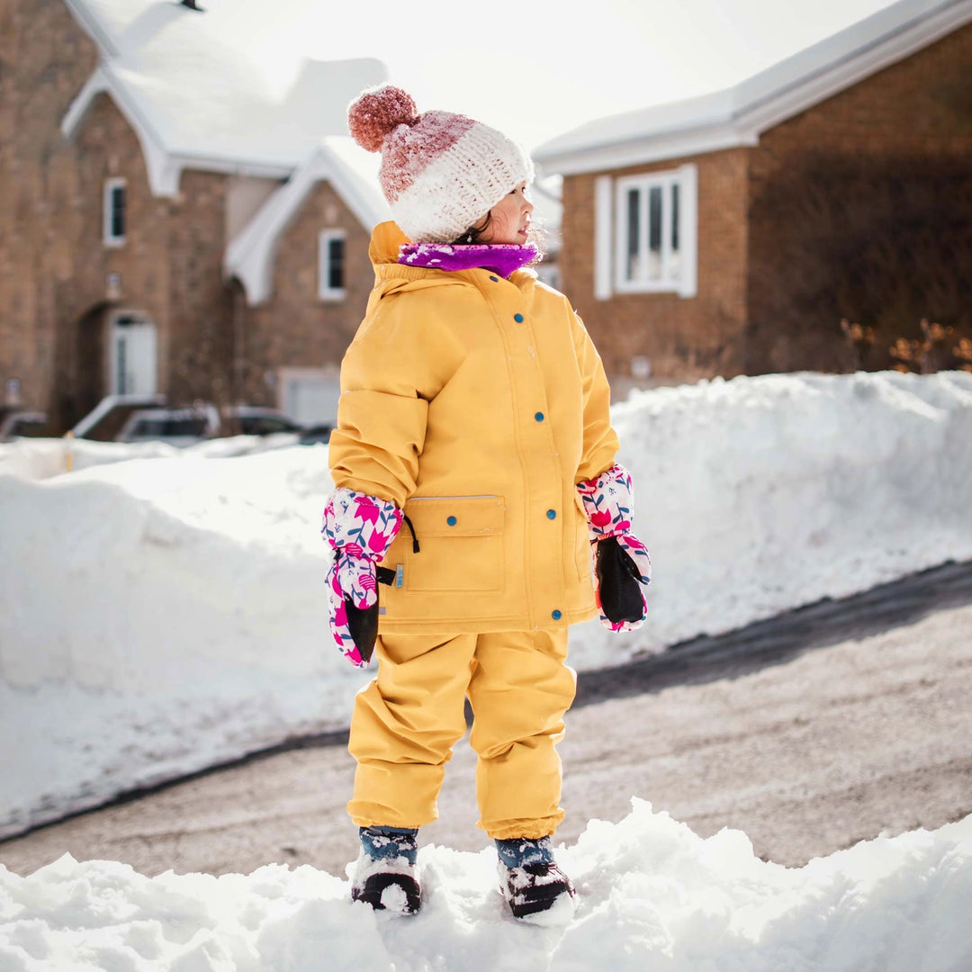 >Jan & Jul Kids Cozy-Dry Waterproof Jacket - Yellow