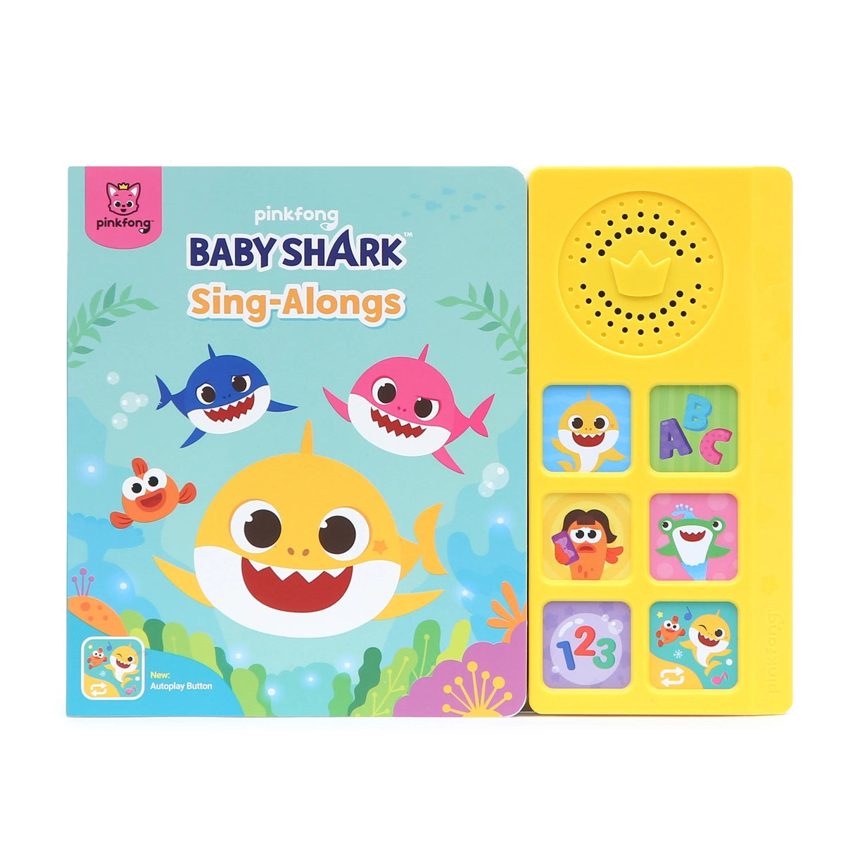 Pinkfong Baby Shark Sing-Alongs Sound Book (6 Button) – Mom Loves Me ...