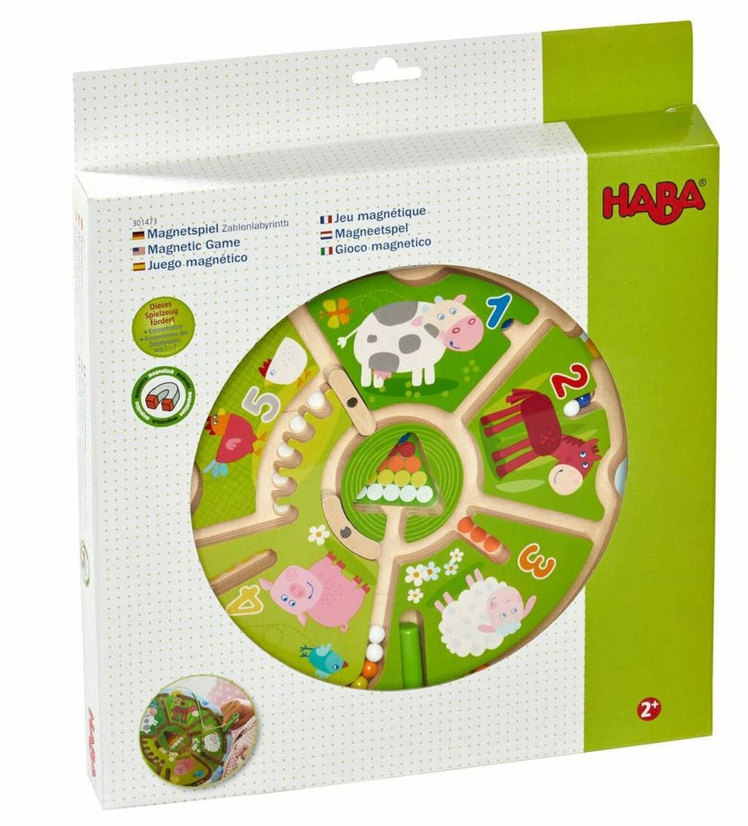 HABA Magnetic Game Numbermaze