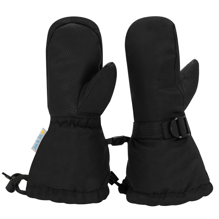 >Jan & Jul Kids Toasty-Dry Waterproof Snow Mitten - Black