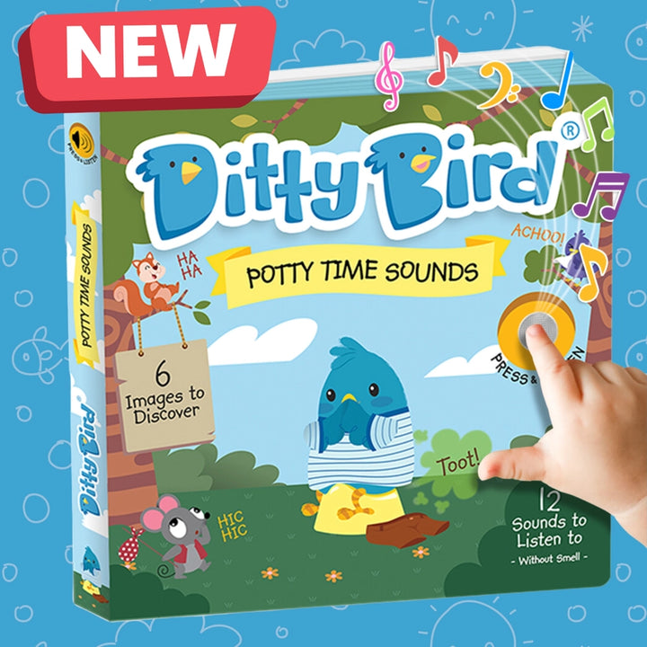 Ditty Bird Baby Sound Book: Potty Time Sounds