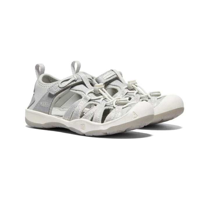 KEEN Kids Moxie Lightweight Sandal - Silver