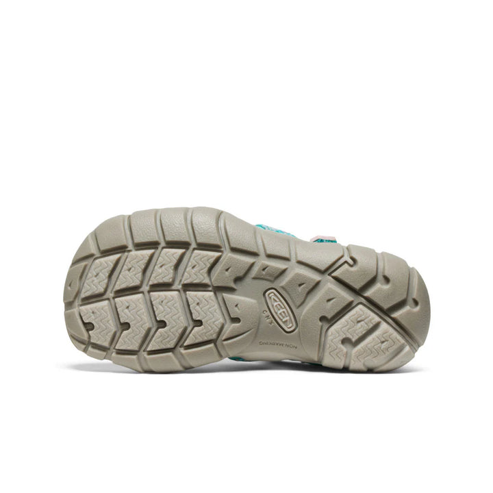 KEEN Kids Seacamp II CNX Hybrid Water Sandal - Bright Aqua/Giggle Pink