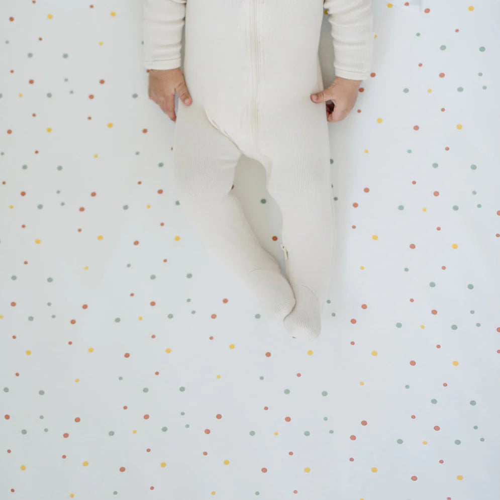 >Woolino ECOLINO 100% Organic Cotton Crib Sheet [multi-color]