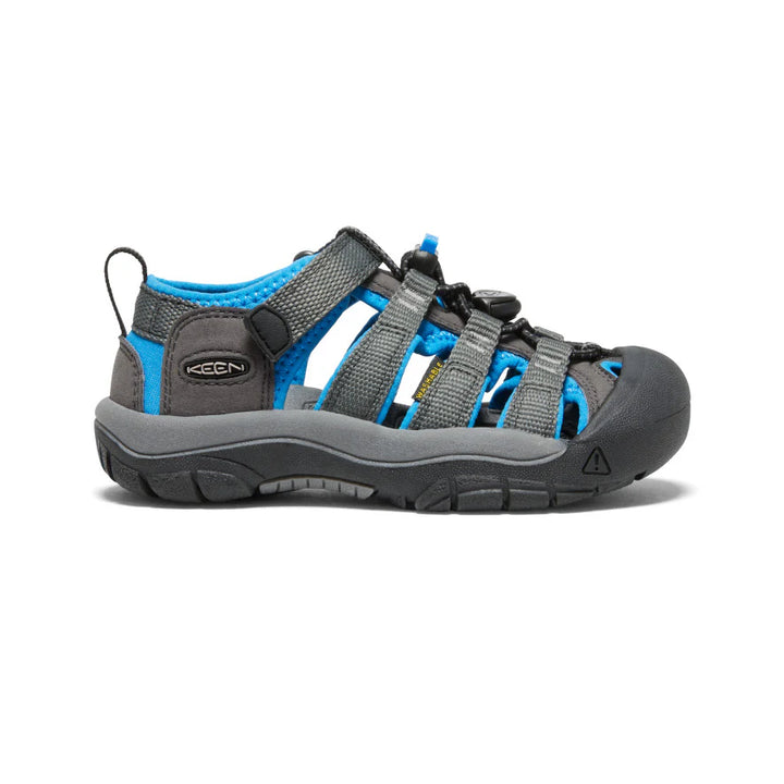 >KEEN Kids Newport H2 Quick-Dry Sandal Sandal - MAGNET/BRILLIANT BLUE