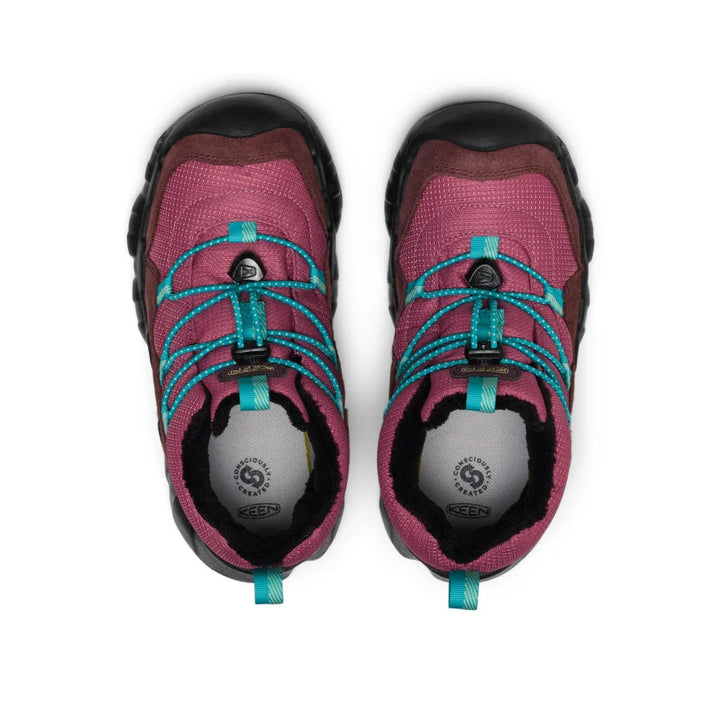 >KEEN Kids Hypowser Waterproof Chukka - HUCKLEBERRY/VIOLET QUARTZ