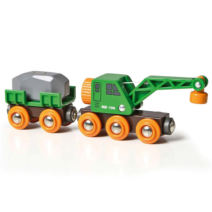 >Brio Clever Crane Wagon 33698