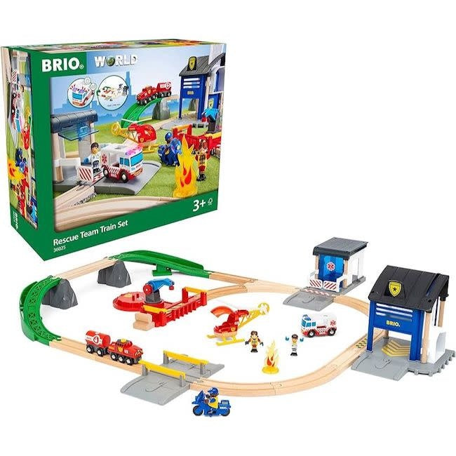 >BRIO Rescue Team Train Set 36025