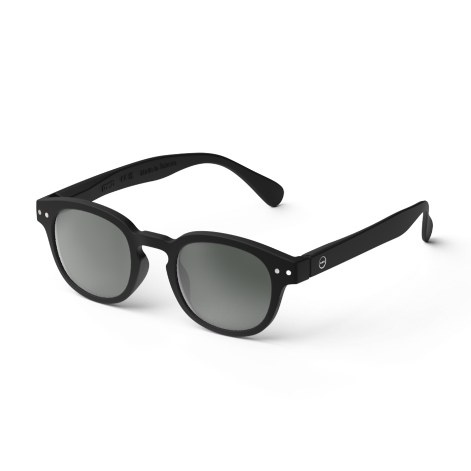 IZIPIZI PARIS Kids Polarized Sunglasses in Square #C - Black