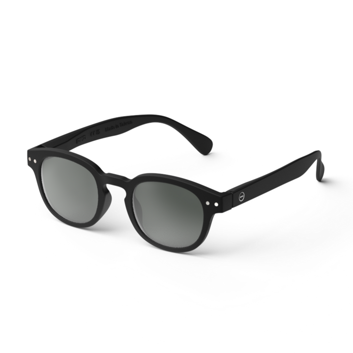 IZIPIZI PARIS Kids Polarized Sunglasses in Square #C - Black