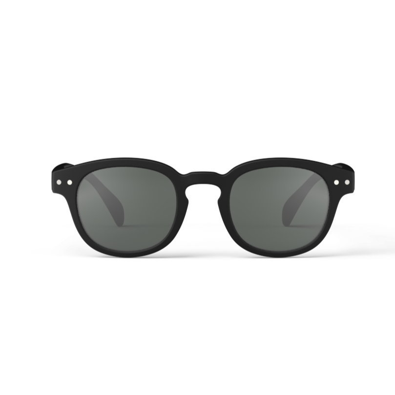 IZIPIZI PARIS Kids Polarized Sunglasses in Square #C - Black
