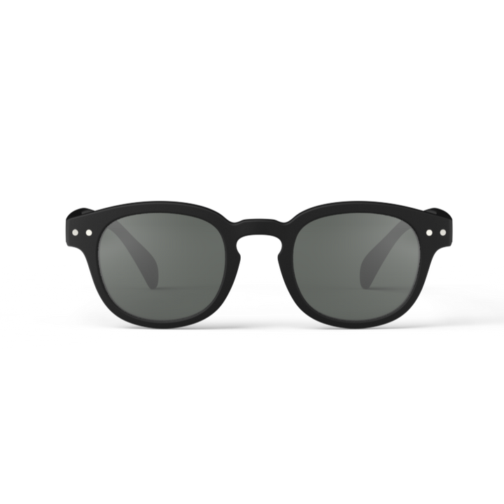 IZIPIZI PARIS Kids Polarized Sunglasses in Square #C - Black