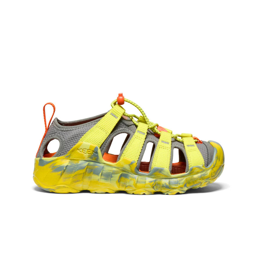 KEEN Kid's Hyperport H2 Extra Cushy Sandal - Evening Primrose/Steel Grey