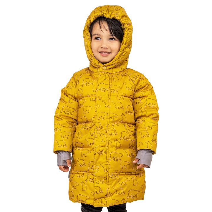 >Jan & Jul Kids Toasty-Dry Puffy Coat - Winter Bear