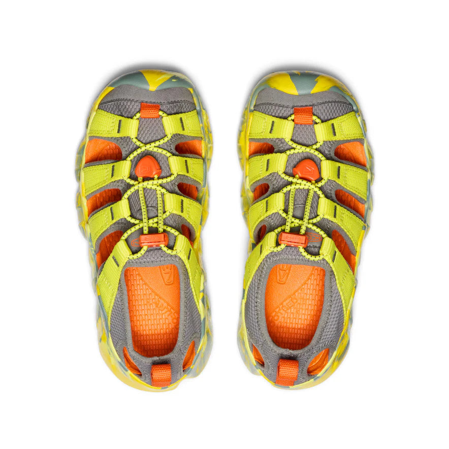KEEN Kid's Hyperport H2 Extra Cushy Sandal - Evening Primrose/Steel Grey