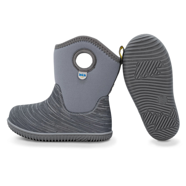 >Jan & Jul Kids Toasty-Dry Lite Winter Boots - Grey Birch