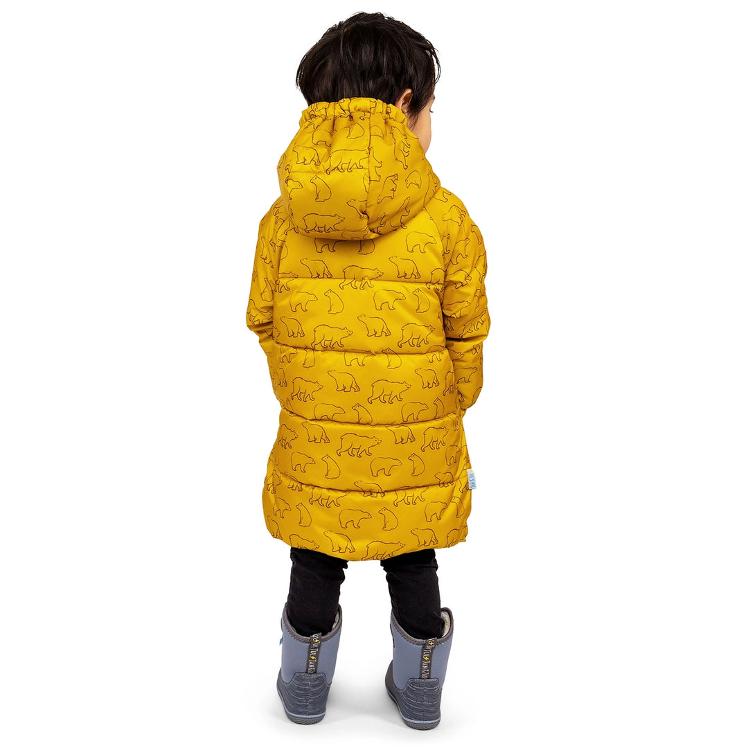 >Jan & Jul Kids Toasty-Dry Puffy Coat - Winter Bear