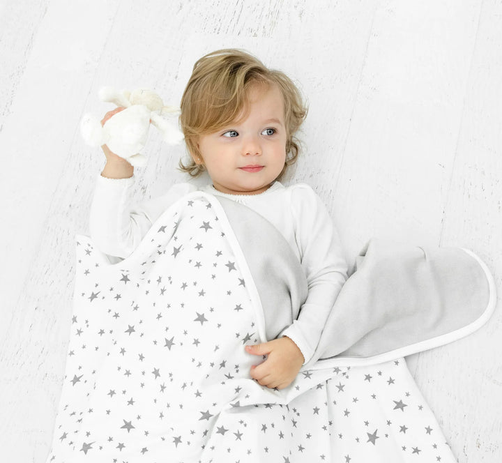 >Woolino Merino Wool 4 Season Stroller Baby Blanket 40"x31.5" [multi-color]