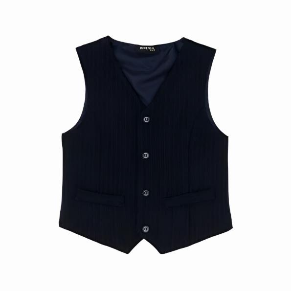 Imperial Kids Boy Vest - Navy Blue