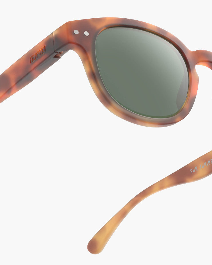 IZIPIZI PARIS Kids Polarized Sunglasses in Square #C - Havane