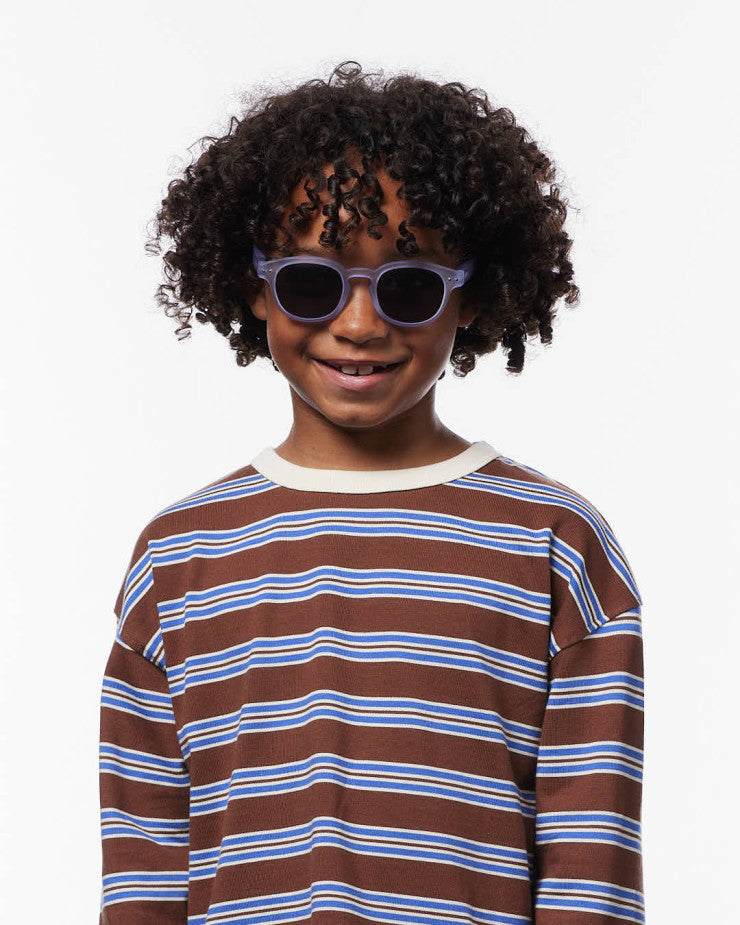 IZIPIZI PARIS Kids Polarized Sunglasses in Square #C - Lavender