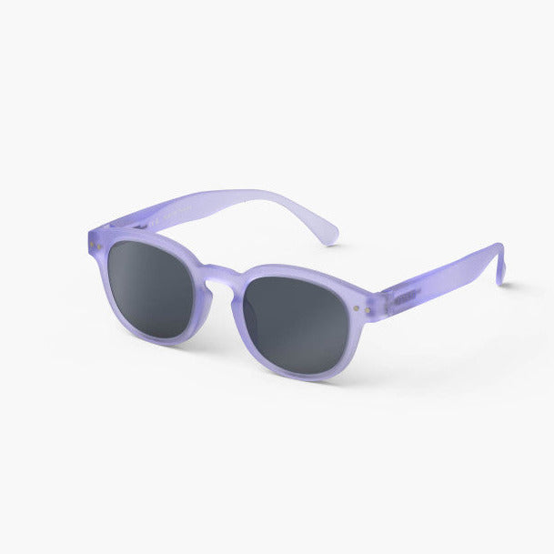 IZIPIZI PARIS Kids Polarized Sunglasses in Square #C - Lavender