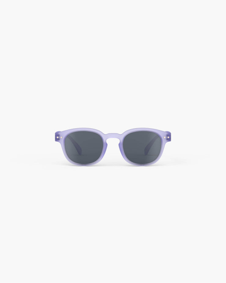 IZIPIZI PARIS Kids Polarized Sunglasses in Square #C - Lavender