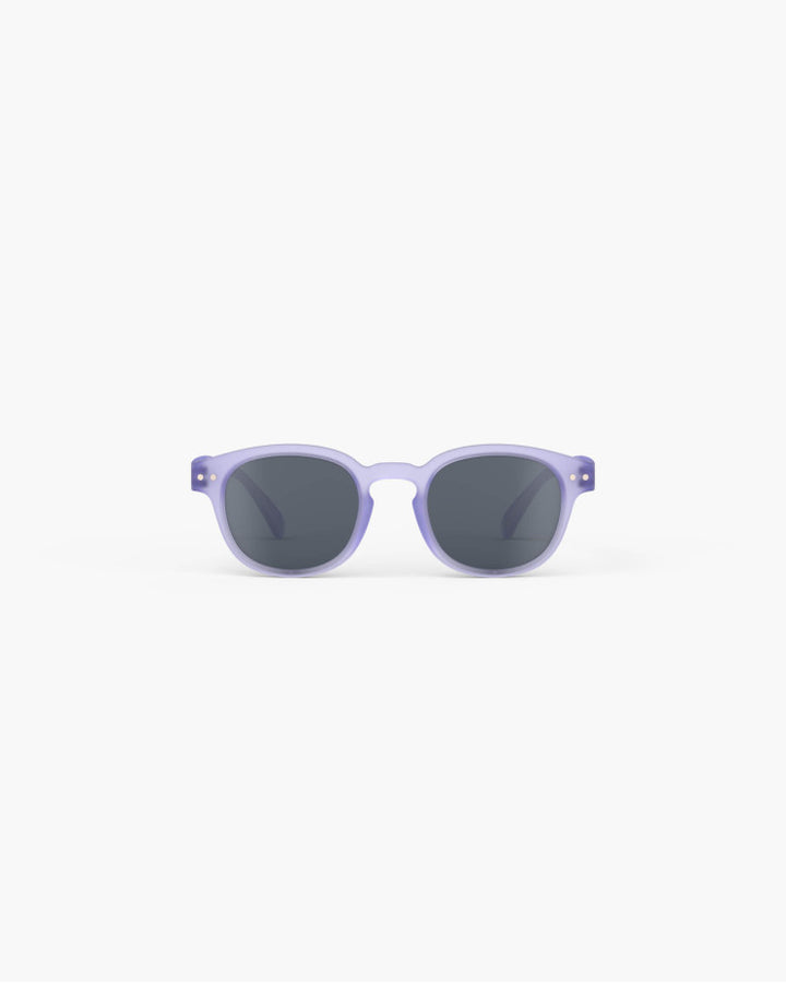 IZIPIZI PARIS Kids Polarized Sunglasses in Square #C - Lavender