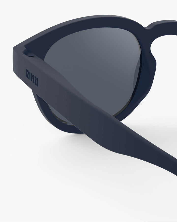 IZIPIZI PARIS Kids Polarized Sunglasses in Square #C - Navy Blue