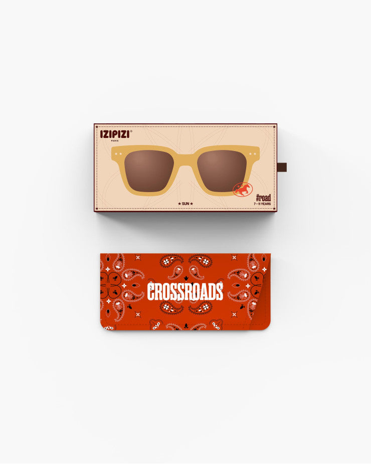 IZIPIZI PARIS Kids Polarized Sunglasses in CROSSROAD - Road Golden Canyon