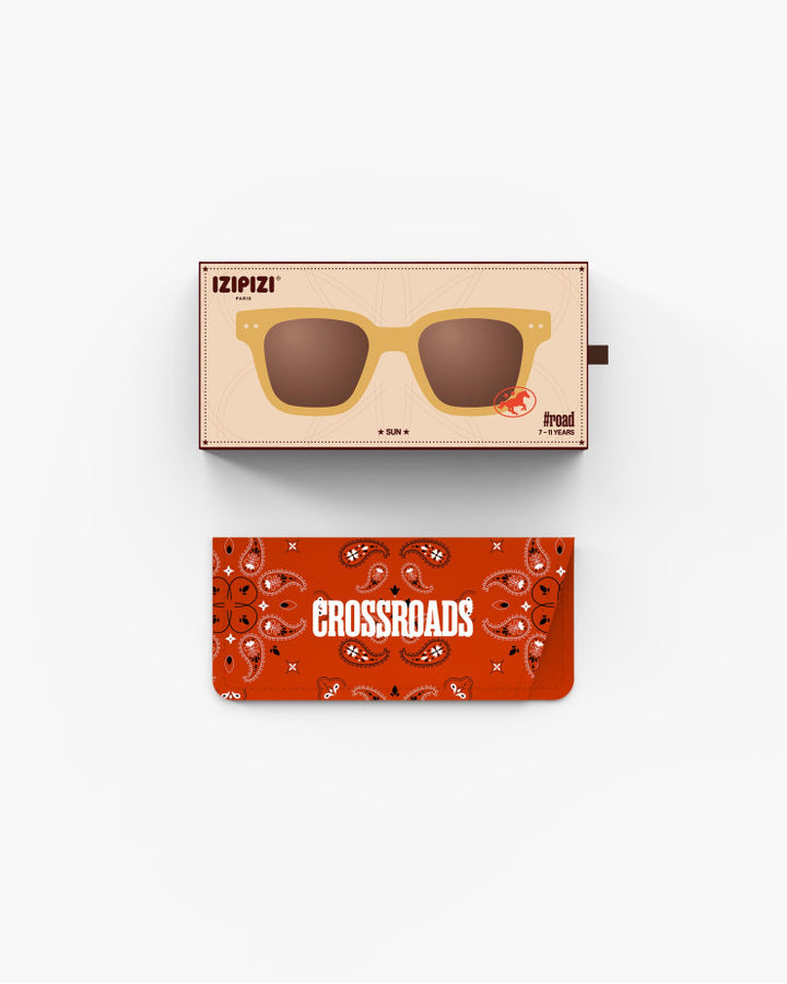 IZIPIZI PARIS Kids Polarized Sunglasses in CROSSROAD - Road Golden Canyon